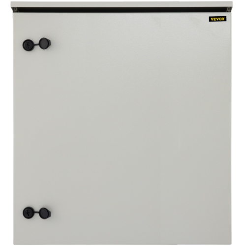 VEVOR 24'' x 24'' x 8'' Electrical Enclosure,NEMA 4 Outdoor Enclosure, IP65 Waterproof & Dustproof Cold-Rolled Carbon Steel Hinged Junction Box for