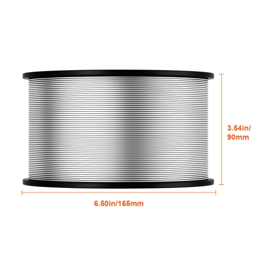 VEVOR 16 Gauge Aluminum Wire for Electric Fencing, 1640Ft 500M Electric Fence Wire, Portable Fencing Wire, 1.6mm Diameter Aluminum Alloy for Higher