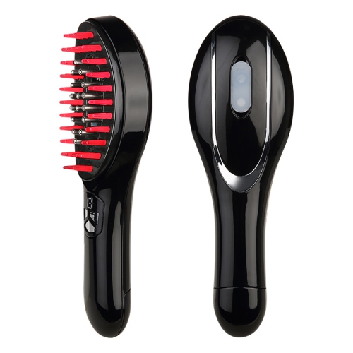Pulvérisateur électrique Peigne de massage Tête de massage Brosse de massage LED Anti-perte de cheveux Peigne d'atomisation liquide