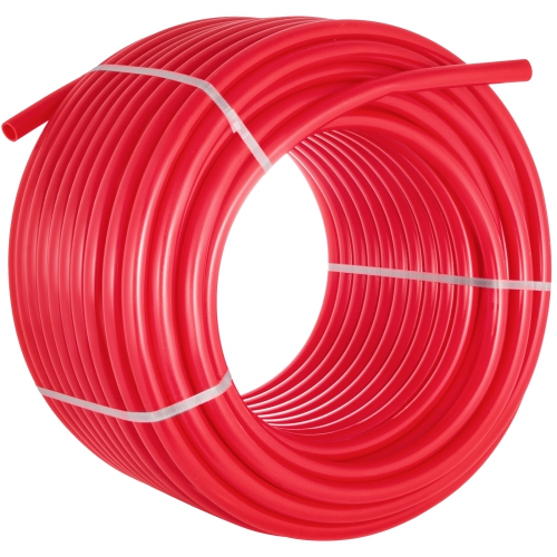 VEVOR 1 Inch 300ft Pex Pipe Tubing Pex Tubing Non-Barrier Radiant Water Plumbing Pipe Pex-B ,1" Non-Barrier/300FT/Red