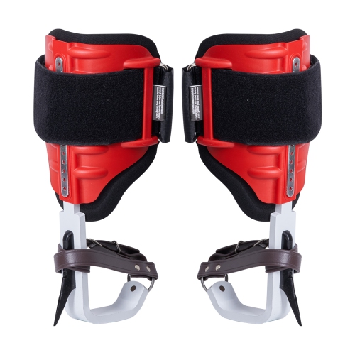 VEVOR 1 Pair Tree Climbing Spikes, Aluminum Climbing Spurs, 350lbs Load Capacity Tree Climbing Gear with Straps and Spike Protectors, Arborist