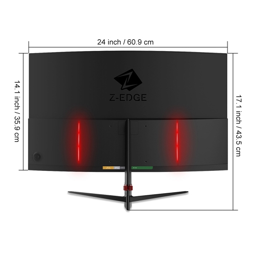27" 1080P Full HD 1920 x 1080 200Hz 1ms Curved Gaming Monitor, FreeSync Compatible, HDMI 2.1 + DP 1.4