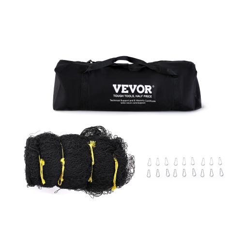VEVOR 55FT Professional Softball Baseball Batting Hitting Training Net, Practice Portable Pitching Cage Net with Door & Carry Bag, Heavy Duty
