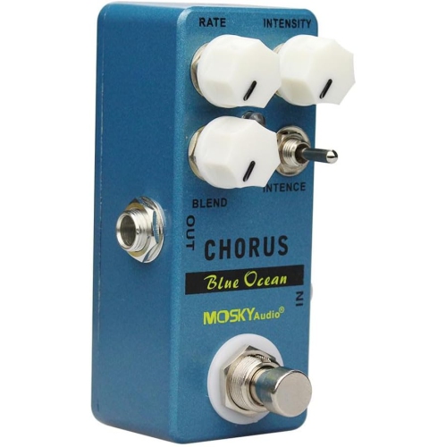 Dual-mode professional chorus effects pedal | Three-knob precision control | True bypass design | All-metal body | Portable