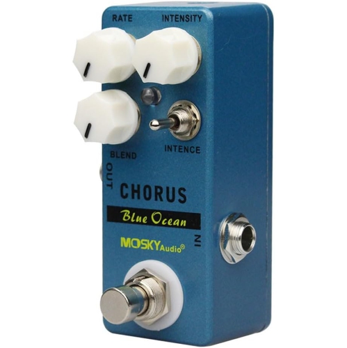 Dual-mode professional chorus effects pedal | Three-knob precision control | True bypass design | All-metal body | Portable