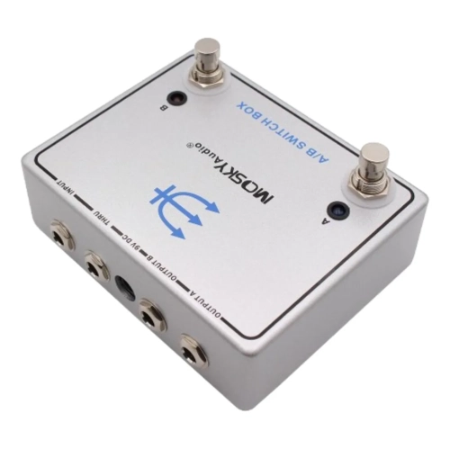 Guitar pedal effects｜A/B channel switch｜Dual signal selection｜9V power supply｜Universal for guitar/bass｜Metal body