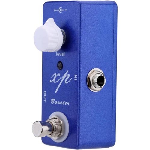 Effets de guitare améliorés Pure Tone XP – Étui en métal Gain de 20 dB, bouton de commande simple et commutateur DIP de bande