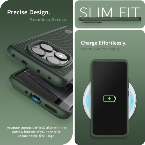 Étui MergeGrip Xiaomi Redmi Note 14 Pro 5G de TUDIA 2025 - Vert pin