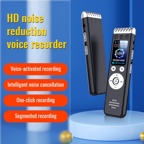 Portable Voice Recorder and Mini Music Player, MP3 Playback, Suitable for Interviews and Meeting Recordings