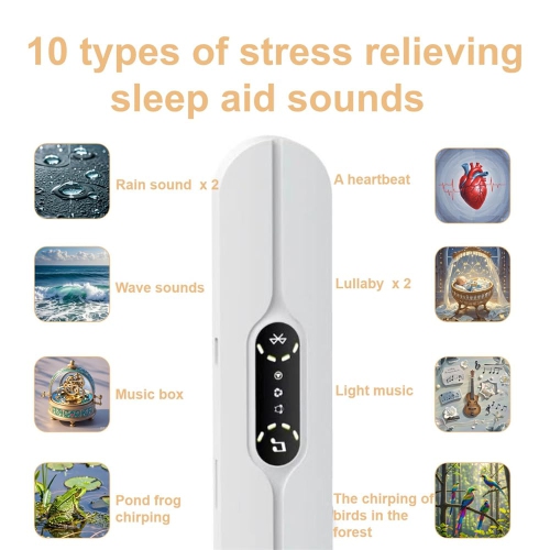 Bluetooth Sleep Speaker, Portable Under-Pillow MP3 Player to Promote Sleep and Relieve Stress
