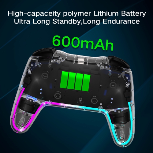 Switch controller wireless Android iOS computer Switch PRO wake-up vibration somatosensory game controller, suitable for NSwitch, PS3 and other