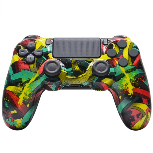 PS4 controller Bluetooth wireless professional game controller six-axis dual shock PS4 controller gyroscope somatosensory game headphone jack PC,
