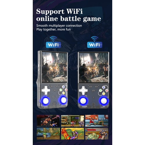 2025 new upgraded version R36ULTRA retro handheld game console 128G memory built-in 30000+ classic games open source Linux system 4.0-inch 4K HD