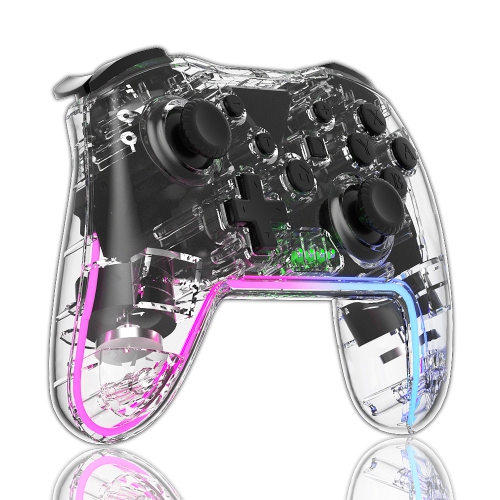 Switch manette sans fil Android iOS ordinateur Switch PRO manette de jeu somatosensory vibration de réveil, compatible avec NSwitch, PS3 et d'autres
