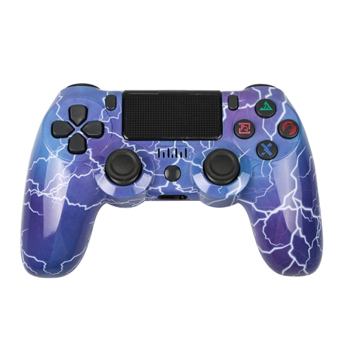 P4 Wireless Bluetooth Controller 4th Generation Light Bar Controller P4 Dual Shock Wireless Game Controller Suitable for PS4, PC, Android - Lightning