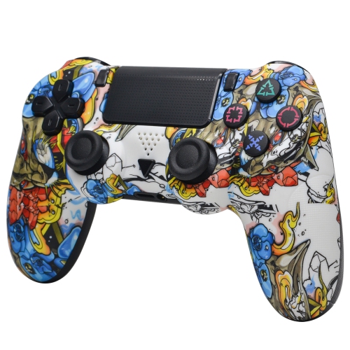 PS4 controller Bluetooth wireless professional game controller six-axis dual shock PS4 controller gyroscope somatosensory game headphone jack PC,