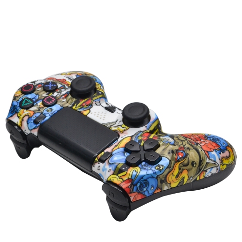 PS4 controller Bluetooth wireless professional game controller six-axis dual shock PS4 controller gyroscope somatosensory game headphone jack PC,