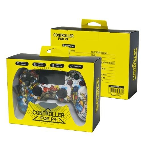 PS4 controller Bluetooth wireless professional game controller six-axis dual shock PS4 controller gyroscope somatosensory game headphone jack PC,