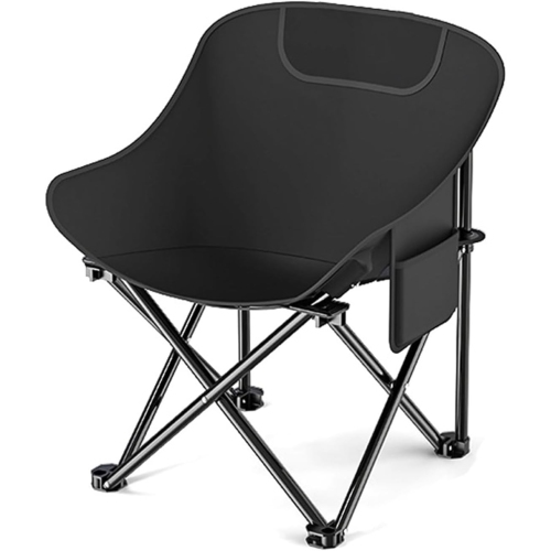 Heavy Duty Folding Camping Chair - 190kg, Compact and Portable, 600D Oxford Fabric, Suitable for Outdoor, Hiking, Fishing, Sporting Events