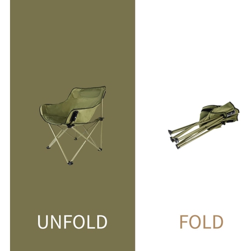 Heavy Duty Folding Camping Chair - 190kg, Compact and Portable, 600D Oxford Fabric, Suitable for Outdoor, Hiking, Fishing, Sporting Events
