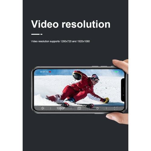 Mini Camera Law Enforcement Recorder, Audio and Video Recording Pocket Camera with Back Clip for Sports Video Recording