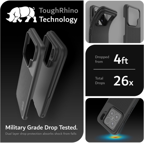 TUDIA MergeGrip Xiaomi 15 5G Case 2025 - Black