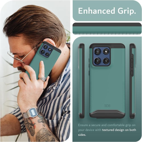 Étui Merge de TUDIA pour Moto G Stylus 5G 2025 de Motorola - Vert chasseur