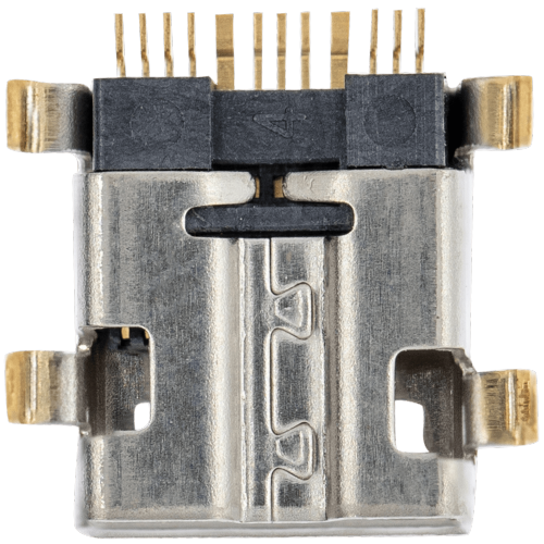 Replacement Charging port soldering required - 12 Pin - Micro A - 4 Anchor Points