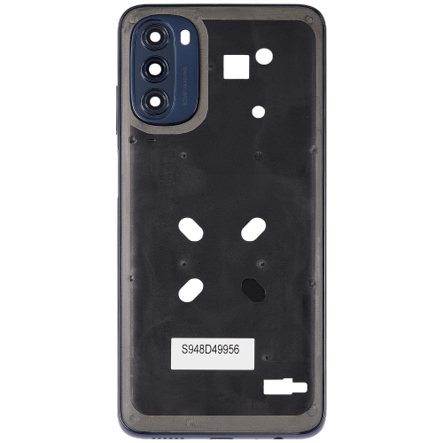 Replacement Mid-Frame Housing With Camera Lens Compatible With Motorola Moto G 5G (Moonlight Gray)