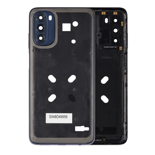 Replacement Mid-Frame Housing With Camera Lens Compatible With Motorola Moto G 5G (Moonlight Gray)