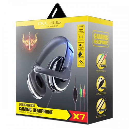 OVLENG X7 3.5mm Stereo Sound Gaming Headset with Mic