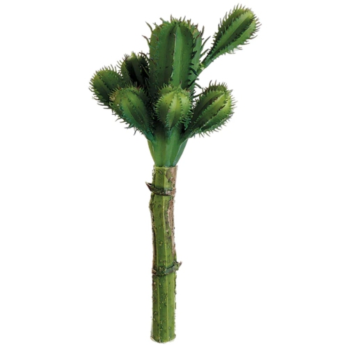 Mini Column Cactus Artificial Pick Spray - 7" - Green