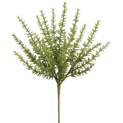 Artificial Sedum Succulent Bush Spray - 34" - Green