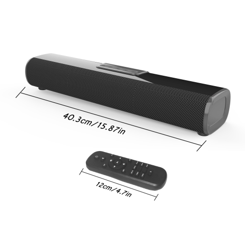 Sound Bar for TV,Small Bluetooth Sound Bar with HDMI(ARC),Optical,AUX and USB Inputs,Wall Mounted TV Soundbar with Remote Control Surround Sound for