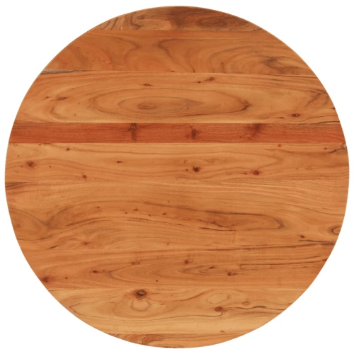 VIDAXL  Table Top Ø70X3.8 Cm Round Solid Wood Acacia