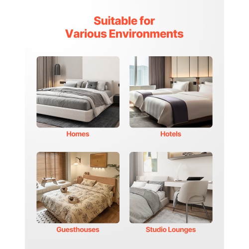 VEVOR 79.1 x 75.8 x 9.1 in Box Spring, King Size Bed Frame with Washable Fabric Cloth, Heavy Duty Metal Frame for King Bed, 9 in Mattress Foundation,