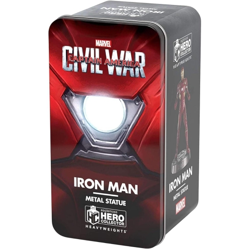 Figurine en métal Iron Man de Marvel MD, poids lourds, échelle 1/18