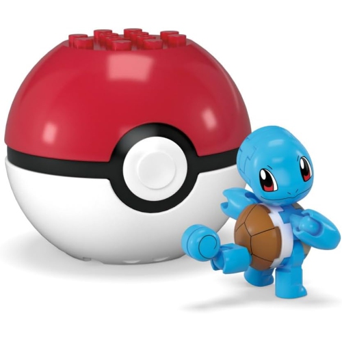 MEGA Pokémon – Jouet de construction Pokémon Evergreen Squirtle Ball pour enfants de 6 ans et plus