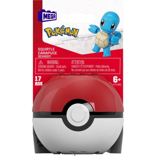 MEGA Pokémon – Jouet de construction Pokémon Evergreen Squirtle Ball pour enfants de 6 ans et plus