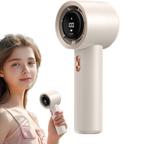 axGear Handheld Cooling Fan Portable Speed Adjustable Quiet USB-C Rechargable