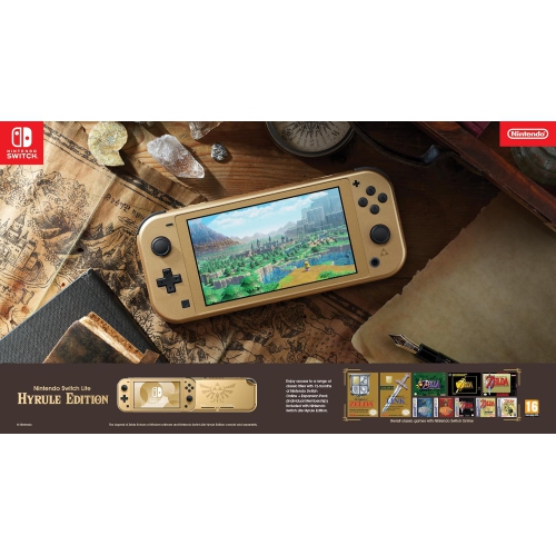 Open Box Nintendo Switch™ Lite: Hyrule Edition - GOLD