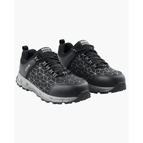 VEVOR  Us Size 12 Steel Toe Shoes for Men, Men’S Cushion Sport Safety Toe Athletic Work Shoe, Indestructible Safety Sneakers Lightweight, Breathable