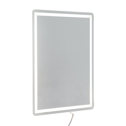 VEVOR  28" X 36" Led Bathroom Mirror, Led Bathroom Vanity Mirror \w Frontlit And Backlit, Anti-Fog Memory Mirror \w Lights, Stepless 3 Colors