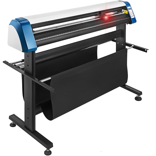 VEVOR 53 Inch Vinyl Cutter Plotter Machine Automatic Paper Feed Vinyl Cutter Plotter Speed Adjustable Sign Cutting with Floor Stand Signmaster