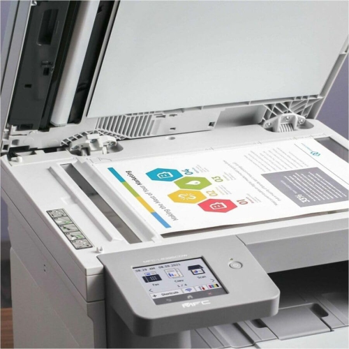 Brother – Imprimante laser couleur tout-en-un MFC-L8395CDW, 33 ppm, impression recto verso, capacité de 250 feuilles, Wi-Fi et Ethernet Idéal