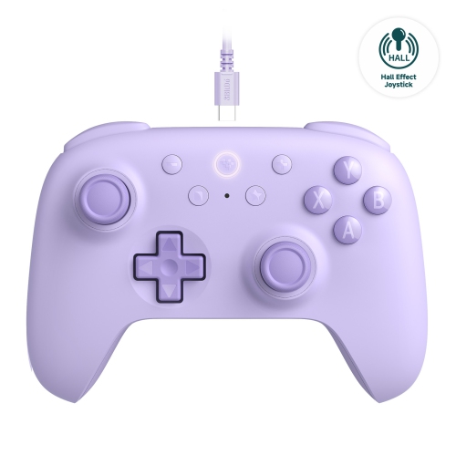 8Bitdo Orion Youth Edition 2nd Generation Wired Controller for Android Computer, Hall Effect Joystick and Trigger - Purple