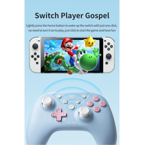 Suitable for switch2 game controller, Bluetooth wireless controller, ios, android, pc, three-mode somatosensory vibration, high-precision joystick -