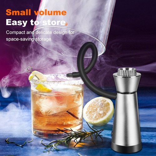 Fumoir Infuser Molecular Cuisine Fumeur Arôme ajouté Portable pour barbecue à la viande Cocktails Outils de cuisine