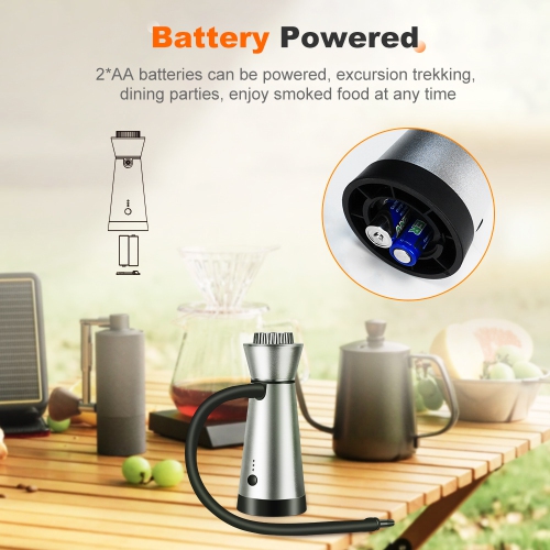 Fumoir Infuser Molecular Cuisine Fumeur Arôme ajouté Portable pour barbecue à la viande Cocktails Outils de cuisine