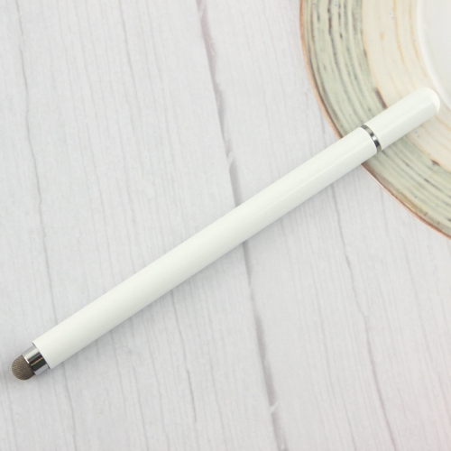 New mobile phone tablet metal capacitive pen painting magnetic universal stylus cloth head disc two-in-one stylus, suitable for